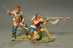 RR34A Woodland Indians Skirmishing  RR34A Woodland Indians Skirmishing